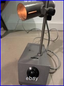 Prior Microscope Spot Light, Dimmable Industrial Desk Lamp VGC