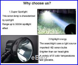 Protable Spotlight 220W Xenon Search Lamp Hunting 12V 35w 55w 65w 75w 100w 160w