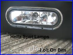 RDX Bumper HELLA Spot light/lamps Land Rover Defender 90/110 200 300Tdi/Td5 Tdci