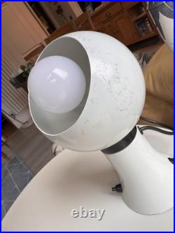 Reduced! Pair of original 1960's Retro Magna Spot lamps. White RARE FIND