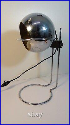 Reggiani Lampe boule spot EYE-BALL Vintage lamp Design 70'S