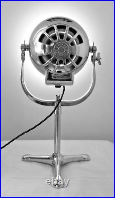 Restored Vintage Strand Patt 123 Theatre Spot Light Profile Lamp + Table Stand