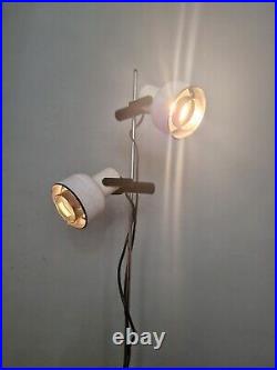 Retro Dual Spotlight Floor Lamp