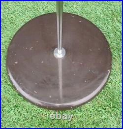 Retro Mid-century Danish Double Brown Adustable Shades Spotlight Floor Lamp