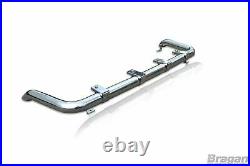 Roof Bar + Clamps For Renault Trafic 2002 2014 Steel Top Spot Lamp Light Bar