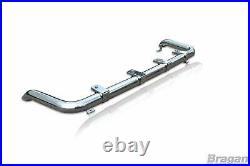 Roof Bar For Iveco Daily 1999 2006 Polished Stainless Top Spot Lamps Light Bar