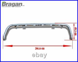 Roof Spot Light Bar For Volvo FM4 Euro6 13-21 Low Day Cab Stainless Truck Lamp