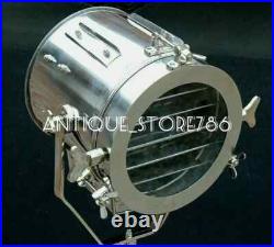 Royal Master Spot Light Nautical Spotlight Silver Tripod Floor Lamp