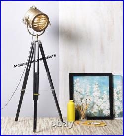 Royal Vintage Designers Spotlight Searchlight With Tripod Lamp Stand