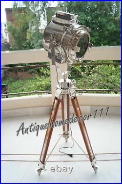 Royal master search light hollywood style nautical tripod floor lamp spotlight