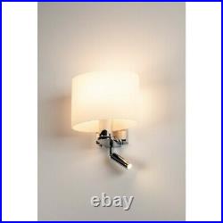 SLV 1002855 kenkua Spot E27 LED Wall Building Lamp 40W Chrome