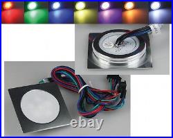 Set LED Downlight Aluminium Matte 12V 0,5W IP67 Hardwearing Recessed Spotlights