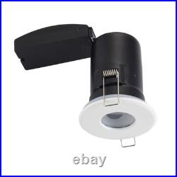 Set of 40 White GU10 Fire Rated IP65 Bathroom Recessed Ceiling Downlights Spots