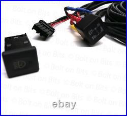 Single 17.5 amp Spot Light bar/Lamp Wiring Kit and Dash Switch for all Defender