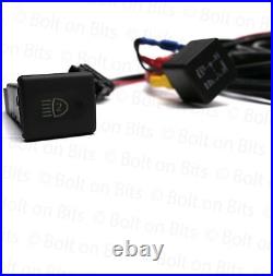 Single 17.5 amp Spot Light bar/Lamp Wiring Kit and Dash Switch for all Defender