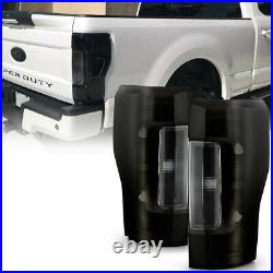 Smoke Lens Tail Light Brake Lamp For 17-19 Ford F250 F350 witho Blind Spot Sensor