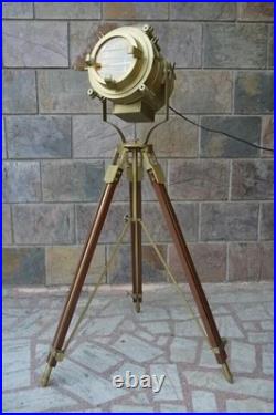 Spot Light Hollywood Studio Floor Lamp Searchlight With Tripod