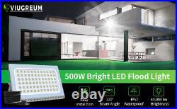 Spot Light Outdoor Flood Light 10x Garden LED Security Floodlight Lamp Watt 500W