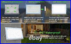 Spot Light Outdoor Flood Light 10x Garden LED Security Floodlight Lamp Watt 500W