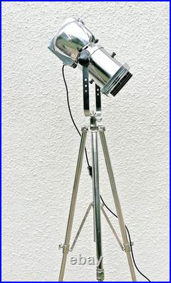Strand Electric Patt 123, 823 Theatre Profile Spot Light Lantern on SS Tripod