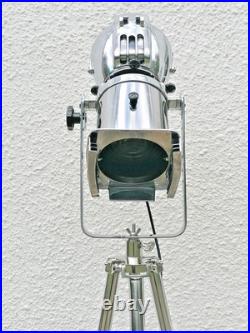Strand Electric Patt 123, 823 Theatre Profile Spot Light Lantern on SS Tripod