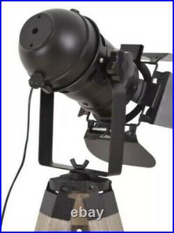 Studio / Industrial Tripod Floor Lamp Spotlight 140cm RRP £250