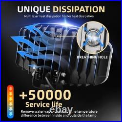 THREE-FUNCTIONAL FULL LED SPOT LIGHT WELCOME DRL SPOT LAMP 24V Jumbo TRUCK VAN