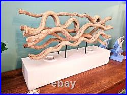 Table Lamp Lianen Solid Wood Light Tropical Spots Thai Sideboard