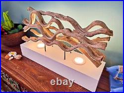 Table Lamp Lianen Solid Wood Light Tropical Spots Thai Sideboard