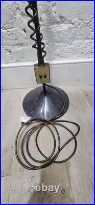 Terence Conran Retro Maclamp Habitat Adjustable Floor twin spot Lamp gold brown