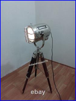Theater Vintage Designer's Spotlight With TABLE Lamp Tripod Christmas Gift