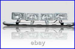 To Fit Iveco Eurocargo Stainless Steel Roof Light Bar A + Spot Lamps + LEDs x5