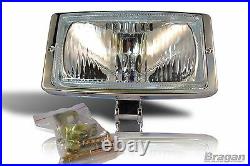 To Fit Iveco Eurocargo Stainless Steel Roof Light Bar A + Spot Lamps + LEDs x5