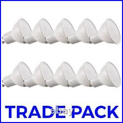 Trade Job Lot 100x Led Gu10 6w Daylight White Spotlight Light Bulb Mains Lamp
