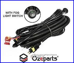 UPGRADE Fog Light Spot Driving Lamp KIT CHROME For Ford Falcon FG Ser 2 XT 1114
