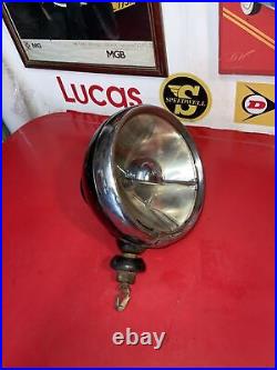 VINTAGE LUCAS KING OF THE ROAD, TYPE FT37, SPOT LIGHT, 1930's, DRIVING LAMP