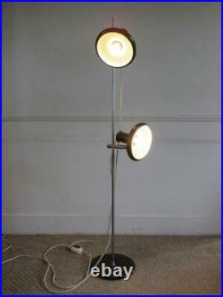 VINTAGE RETRO 1970's HANS DUE FOR FOG & MORUP SPOT LIGHT FLOOR LAMP DENMARK