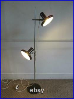 VINTAGE RETRO 1970's HANS DUE FOR FOG & MORUP SPOT LIGHT FLOOR LAMP DENMARK