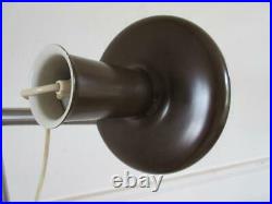 VINTAGE RETRO 1970's HANS DUE FOR FOG & MORUP SPOT LIGHT FLOOR LAMP DENMARK