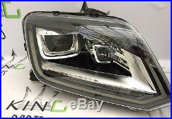 VW AMAROK LCI 14-18 #NEW COMPLETE HEADLIGHTS LED Bi XENON BALLAST LEFT RIGHT LHD