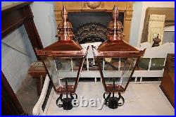 Victorian Copper Lamp / Lantern Warwick Reclamation