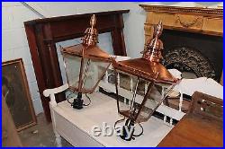 Victorian Copper Lamp / Lantern Warwick Reclamation