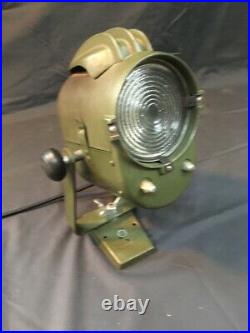 Vintage 1950s French Lita 62 Spotlight Theatre Light Wall Lamp