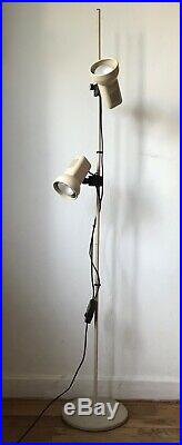 Vintage 1970s Firstlight Products Double Spotlight Floor Lamp 150cm Tall
