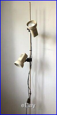 Vintage 1970s Firstlight Products Double Spotlight Floor Lamp 150cm Tall