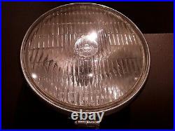 Vintage 7 Lucas SFT 700 S Spot Lamp Spotlight, AA, RAC Badges, Bar Classic Car
