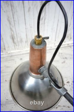 Vintage Benjamin Large factory spotlight industrial lamp wall (1 of 2)