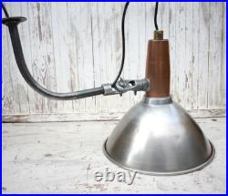Vintage Benjamin Large factory spotlight industrial lamp wall (1 of 2)