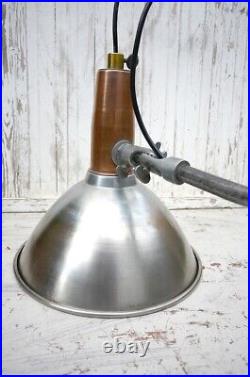 Vintage Benjamin Large factory spotlight industrial lamp wall (1 of 2)