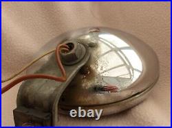 Vintage Bosch Chrome Spot Lights Lamp Mercedes Porsche VW (Pair)